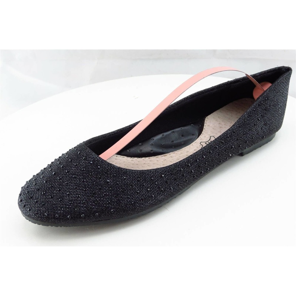 Rasolli‎ Women Sz 9 M Beige Flat Fabric Shoes